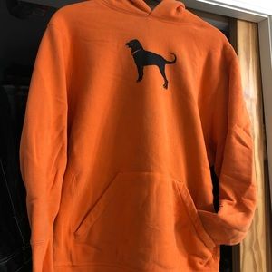 The Black Dog Orange Sweatshirt